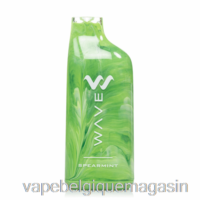 Vape Belgique Wavetec Wave 8000 Jetable Menthe Verte